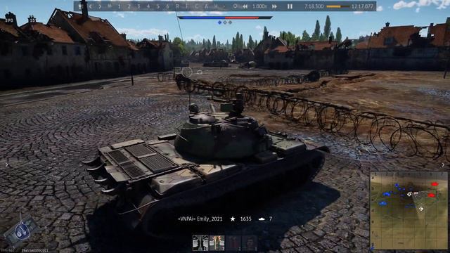 Those sticky situations: T-55A - Realistic Battles - War Thunder Gameplay смотреть онлайн