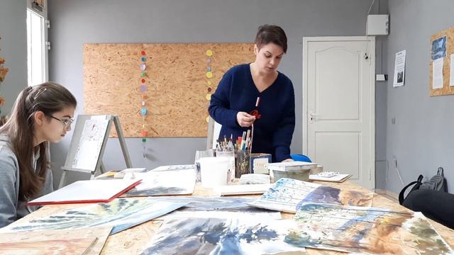Олеся Иванова. Какие кисти нужны для акварели #акколада смотреть онлайн