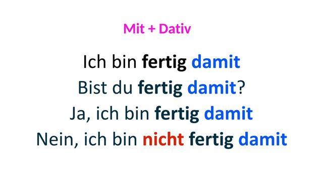 #1 Немецкий #deutsch с нуля | быстро начать говорить и понимать | Разбираем фразу Ich bin fertig смотреть онлайн