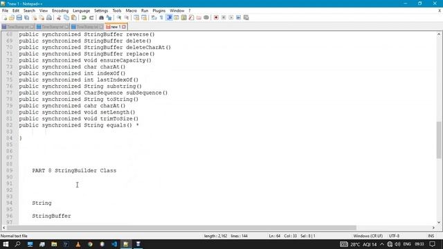 Java String Part 8 || StringBuilder Class || Shivam Rai смотреть онлайн