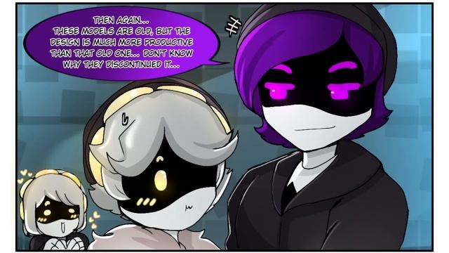 UZI X N & V'S Genderswap Repairs! (Murder Drones Comic Dub)