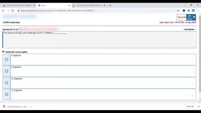 CS403 DATABASE MANAGEMENT SYSTEM| MID TERM GRAND QUIZ | 455 PAGES MEGA FILE BY STUDY GURUZ смотреть онлайн