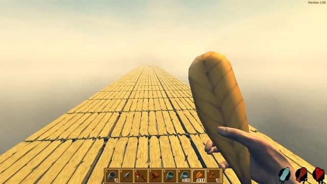 Raft ➤ КОНЕЦ КАРТЫ ➤ШОК ➤ СЕКРЕТЫ ➤ПРЫЖОК ЗА... . # 6 смотреть онлайн