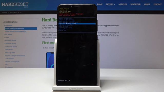 Hard Reset Alcatel 5V - Bypass Screen Lock / Factory Reset смотреть онлайн