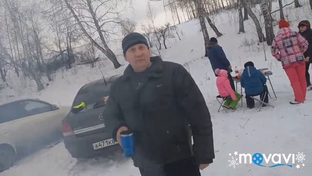 Как мы провели крещение. Катались на плюшках, ели шашлык, и получали удовольствие от экстрима. смотреть онлайн