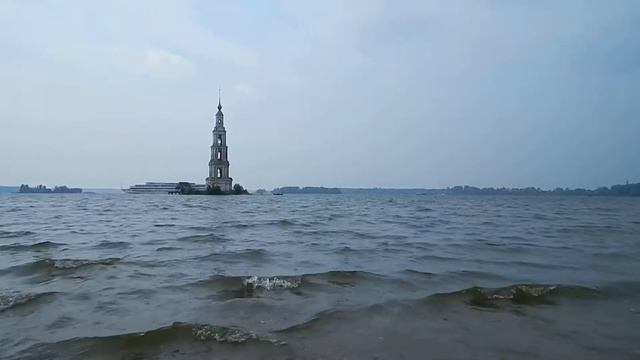 Калязин ,колокольня Никольского собора смотреть онлайн
