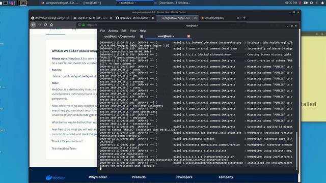 How to install OWASP webgoat from Docker смотреть онлайн