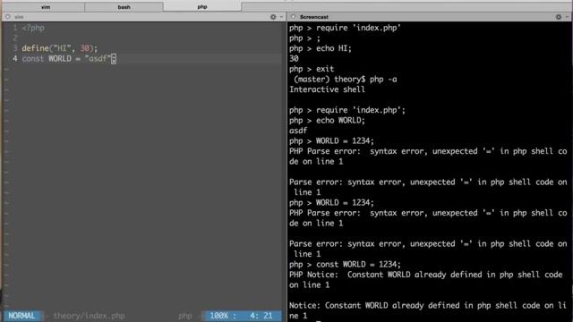 php константы константы в классе смотреть онлайн