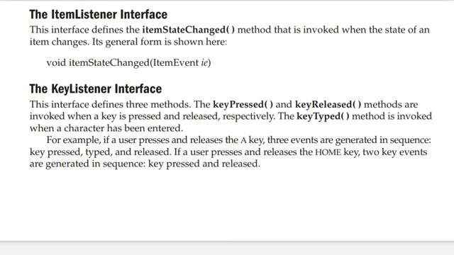 Event Listener Interfaces | Event Handling in java | The Complete Refrence Java Audiobook смотреть онлайн