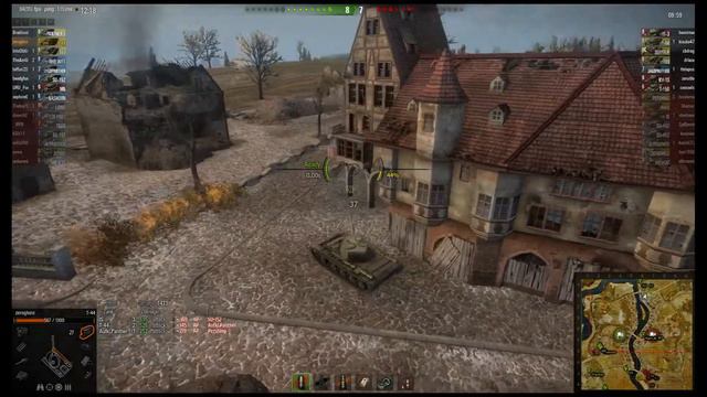 World of Tanks: (mostly) heavy-less game in the T-44 | TechDragon.info смотреть онлайн