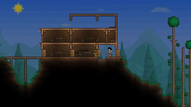 Terraria 1часть поиск шахты смотреть онлайн