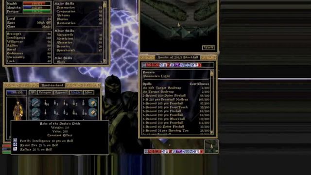Morrowind: Killing Gaenor in a minute without cheats смотреть онлайн