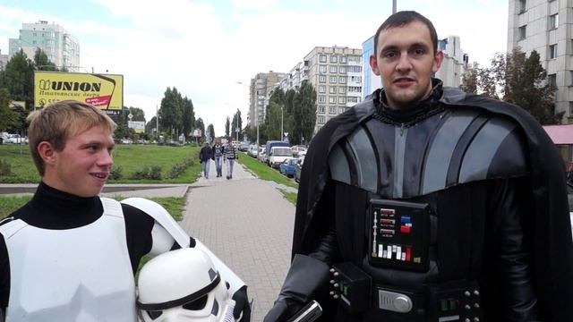 К Белгородскому Дарту Вейдеру приехал в гости Имперский Штурмовик смотреть онлайн