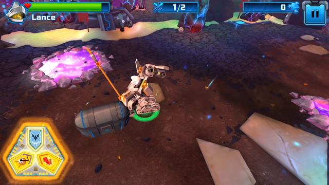 LEGO Nexo Knights | Lance Battle Suit and the Horrible Hunger Power Shield смотреть онлайн