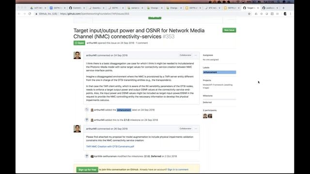 2019/01/22 - ODTN Use Case Team Weekly Meeting смотреть онлайн