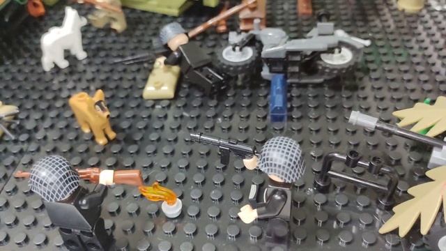 диорама из лего 