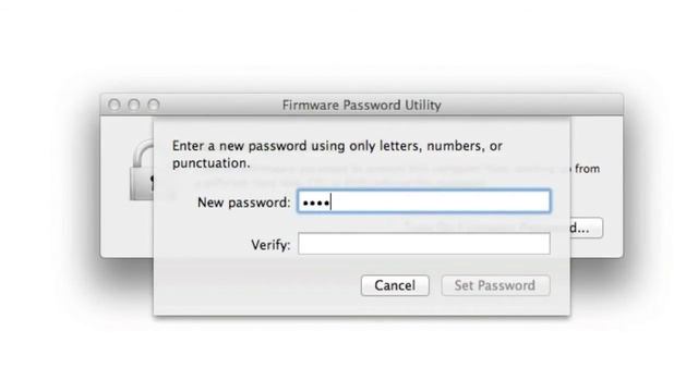 Firmware Password Utility - Updated смотреть онлайн