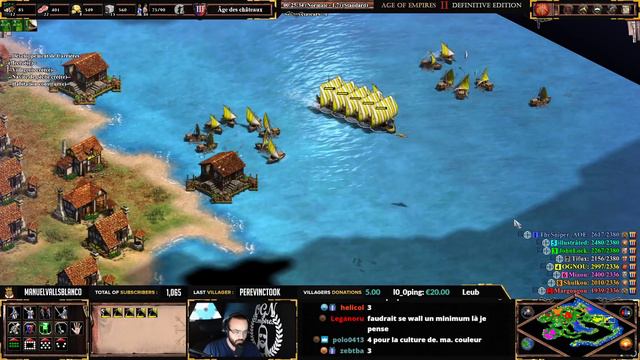 AoE 2 : DE - 4vs4 SUR NOMAD AVEC LES VIKINGS ! смотреть онлайн