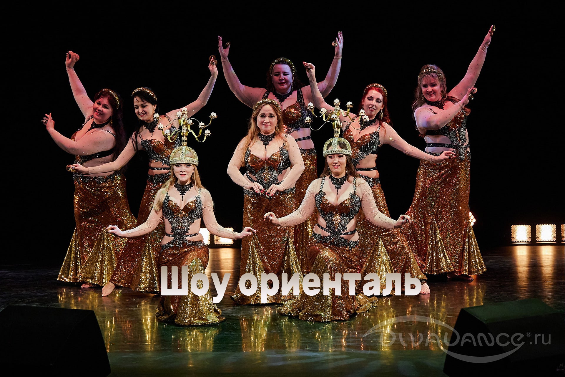 Арабская ночь шоу ориенталь танцевальная студия Divadance смотреть онлайн
