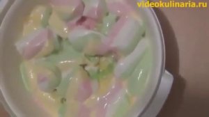 Как сделать мастику для торта из маршмеллоу