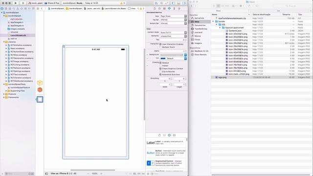 Configurando ícone, splash screen e nome do app iOS no React Native | Claudio Orlandi смотреть онлайн