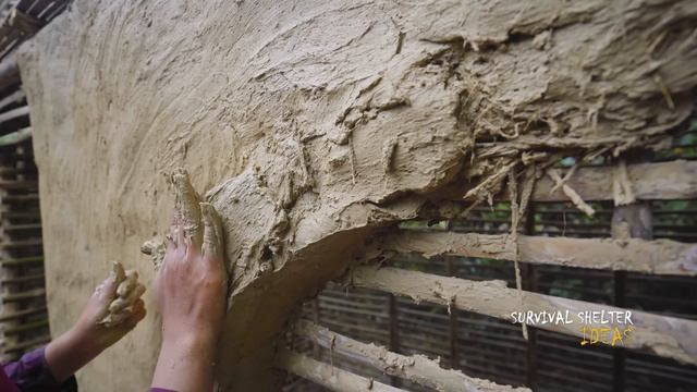 15 day Solo Building The Most Beautiful Survival Shelter in The Middle of Nowhere, Bushcraft Skill смотреть онлайн