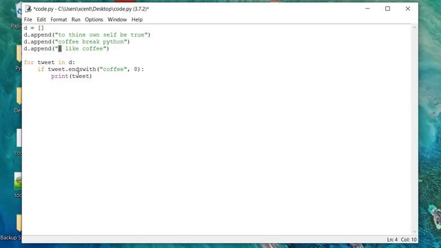 Python endswith() - Super Simple Tutorial with Twitter Example смотреть онлайн