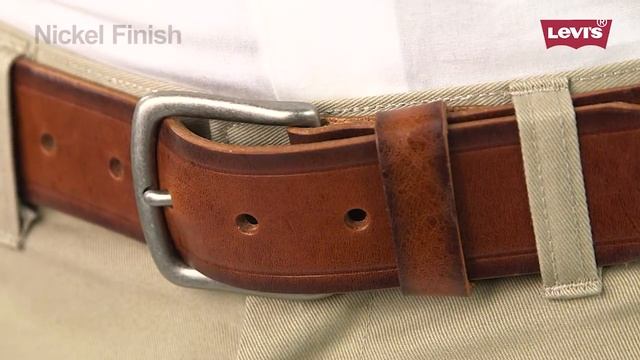 Levi's Bridle Leather Belt смотреть онлайн