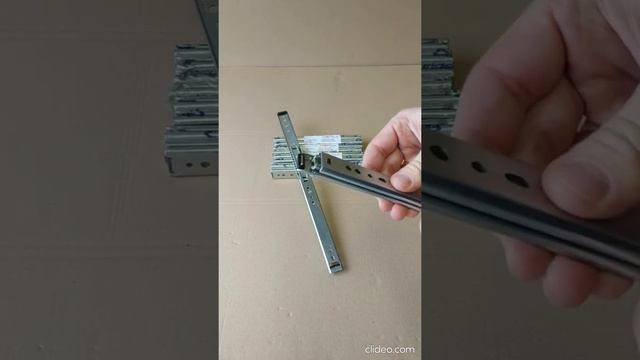 Телескопические шариковые направляющие 200мм Hafele