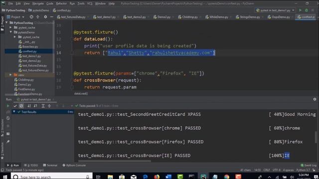 PyTest - Python Testing Framework Part -8 | Rahul Shetty смотреть онлайн