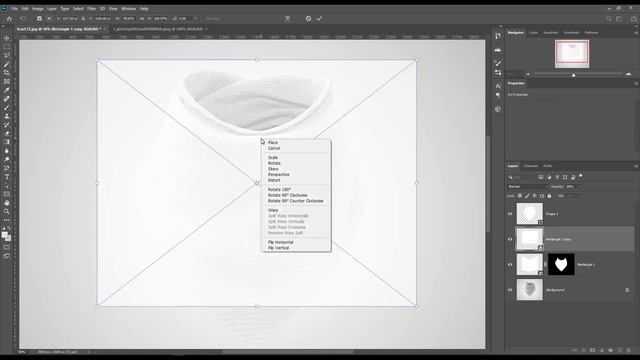 How to make a Scarf Mockup | Photoshop Mockup Tutorial смотреть онлайн