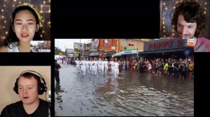 Реакция иностранцев на Марш Русских Моряков в Тайланде