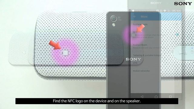 SRS-XB31 | Connecting to Bluetooth (via NFC) смотреть онлайн