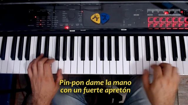 Pin-pon. Piano y Tutorial. смотреть онлайн