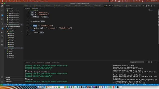 เรียนเขียน Python พร้อม Sourcecode Ep14 String Compare Concat Format смотреть онлайн