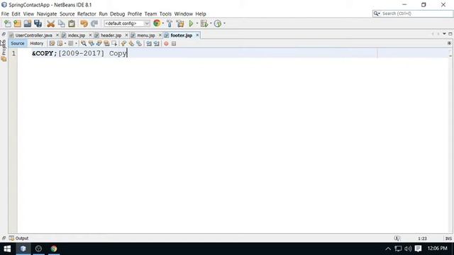 22-Spring MVC - Project Work | Modular View using JSP Include(Contact App)- By eZeon смотреть онлайн