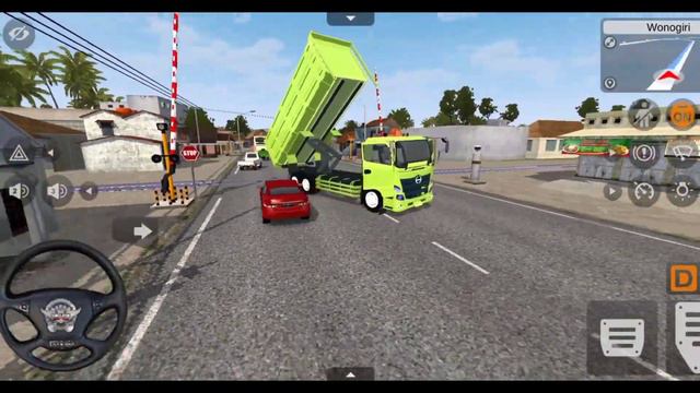 Mitsubishi Fuso Dumb Truck Vs Bullet Train Driving – Bus simulator Indonesia смотреть онлайн