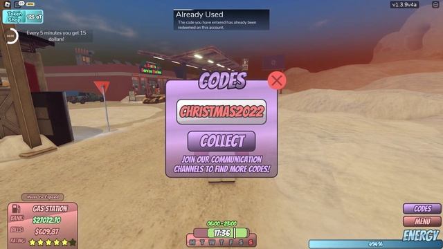 Every Working Code In Gas Station Simulator Roblox смотреть онлайн
