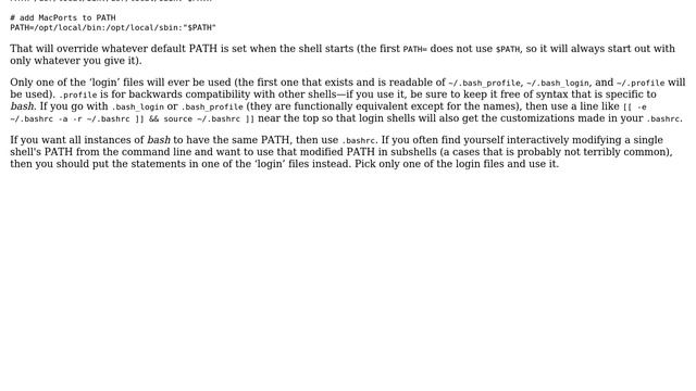 How do I reset the $PATH variable on Mac OS X? (4 Solutions!!) смотреть онлайн