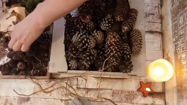 Обзор природных материалов для декорирования / заготовки / поделки / переделки / hand made смотреть онлайн