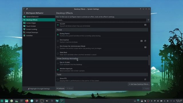 Manjaro 21.1 -- Part 3 : Settings (Workspace Behavior) смотреть онлайн