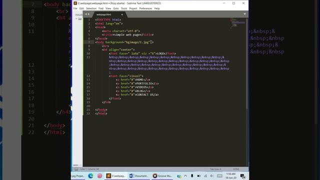 How to create attractive web page using html step by step for beginners смотреть онлайн
