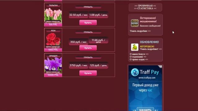 LUCKY-FLORIST ЭКОНОМИЧЕСКАЯ ИГРА БЕЗ БАЛЛОВ И ВЛОЖЕНИЙ!!! БОНУС 10 РУБЛЕЙ!!! смотреть онлайн