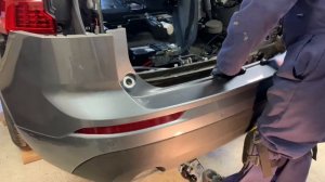 Volvo XC60 2017 onwards - Removing Rear Bumper and Refitting