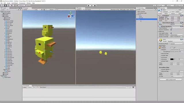 crossy road unity : 7. Player setup смотреть онлайн