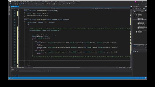 How To Code a Account Checker *RECODE* (Part 2) смотреть онлайн