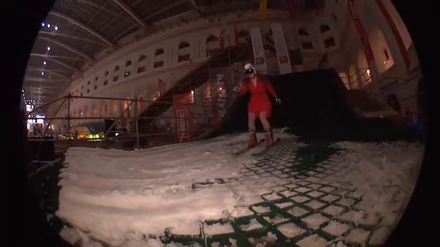 Лыжный салон, Гостинный двор, горка с искусственным покрытием. смотреть онлайн