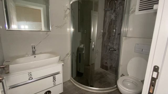 Квартира 3+1 В ХОРОШЕМ КОМПЛЕКСЕ С БАССЕЙНОМ И САДОМ / 3 БАЛКОНА / Мерсин недвижимость Турция смотреть онлайн