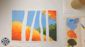 ИЗО 4 класс Пейзаж родной земли #осеннийпейзаж #видеоурок #autumnlandscape #рисуемсалексеемникулины