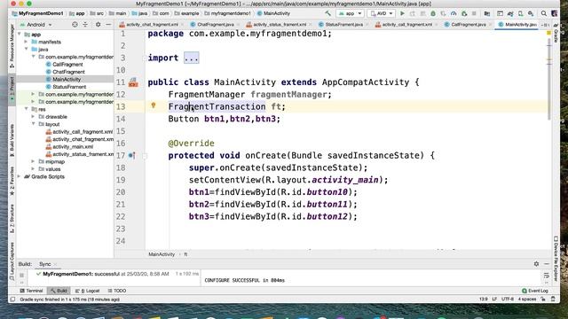 Android Tutorial - 14 - How to Create Fragment(II) смотреть онлайн